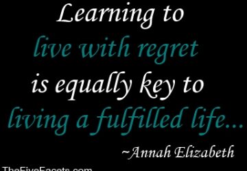 Healing and the Two Sides of Regret