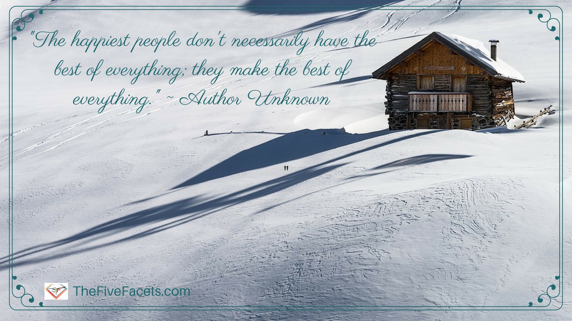 The happiest people make the best of everything quote Post feature image